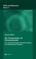 Cover: Der Commonismus als Wirtschaftsethik - Metropolis