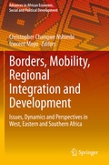 Cover: Borders, Mobility, Regional Integration and Development - Springer