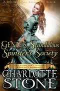 Cover: Historical Romance: Genie's Scandalous Spinster's Society A Lady's Club Regency Romance (The Spinster's Society, #3) - The Spinster's Society
