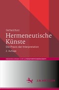 Bild: Hermeneutische K&uuml;nste - J.B. Metzler