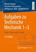 Cover: Aufgaben zu Technische Mechanik 1-3 - Springer