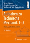 Cover: Aufgaben zu Technische Mechanik 1-3 - Springer