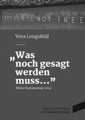 Cover: Was noch gesagt werden muss - Books on Demand