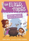 Cover: Sasha and Puck and the Brew for Brainwash - Albert Whitman & Company