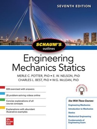 Enlarge image Cover: Schaum's Outline of Engineering Mechanics: Statics, Seventh Edition - McGraw-Hill Education