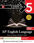 Cover: 5 Steps to a 5: AP English Language 2021 - McGraw-Hill Education
