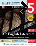 Cover: 5 Steps to a 5: AP English Literature 2021 Elite Student edition - McGraw-Hill Education