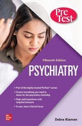 Cover: Psychiatry PreTest Self-Assessment And Review - McGraw-Hill Education