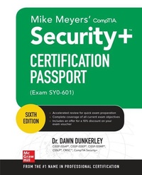 Abbildung von: Mike Meyers' CompTIA Security+ Certification Passport, Sixth Edition (Exam SY0-601) - McGraw-Hill Education