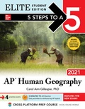 Cover: 5 Steps to a 5: AP Human Geography 2021 Elite Student Edition - McGraw-Hill Education
