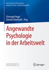 Abbildung von: Angewandte Psychologie in der Arbeitswelt - Springer