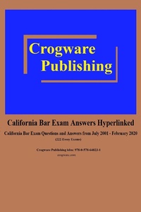 Abbildung von: California Bar Exam Answers Hyperlinked - Hyperlinked