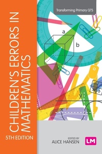 Enlarge image Cover: Children's Errors in Mathematics - Learning Matters Ltd