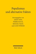 Cover: Populismus und alternative Fakten - Mohr Siebeck