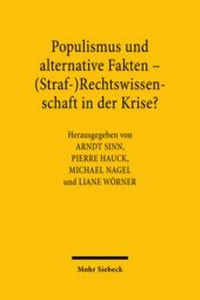 Abbildung von: Populismus und alternative Fakten - Mohr Siebeck