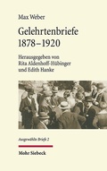 Abbildung von: Gelehrtenbriefe - Mohr Siebeck