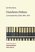 Abbildung von: Unsicheres Ordnen - Mohr Siebeck