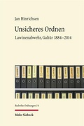 Cover: Unsicheres Ordnen - Mohr Siebeck