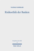 Cover: Risikoethik der Banken - Mohr Siebeck