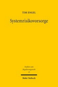 Abbildung von: Systemrisikovorsorge - Mohr Siebeck