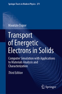 Abbildung von: Transport of Energetic Electrons in Solids - Springer