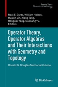 Cover: Operator Theory, Operator Algebras and Their Interactions with Geometry and Topology - Birkh&auml;user