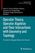 Cover: Operator Theory, Operator Algebras and Their Interactions with Geometry and Topology - Birkh&auml;user