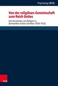 Cover: Von der religi&ouml;sen Gemeinschaft zum Reich Gottes - Vandenhoeck & Ruprecht