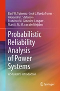 Cover: Probabilistic Reliability Analysis of Power Systems - Springer