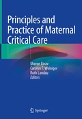 Cover: Principles and Practice of Maternal Critical Care - Springer