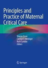 Abbildung von: Principles and Practice of Maternal Critical Care - Springer