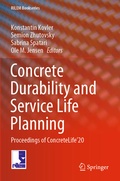 Cover: Concrete Durability and Service Life Planning - Springer