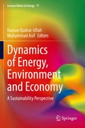 Cover: Dynamics of Energy, Environment and Economy - Springer