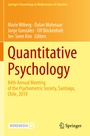 Cover: Quantitative Psychology - Springer