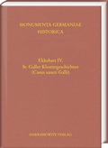 Cover: Ekkehart IV. - Harrassowitz Verlag