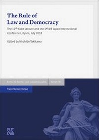 Abbildung von: The Rule of Law and Democracy - Franz Steiner Verlag