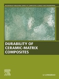 Cover: Durability of Ceramic-Matrix Composites - Woodhead Publishing
