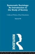 Cover: Systematic Sociology - Routledge