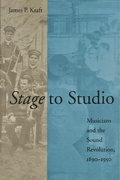 Cover: Stage to Studio - Johns Hopkins University Press