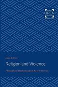 Cover: Religion and Violence - Johns Hopkins University Press