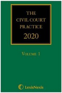 Enlarge image Cover: The Civil Court Practice 2020 - Butterworths Law