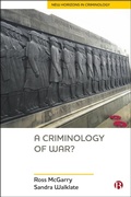 Cover: A Criminology of War? - Bristol University Press