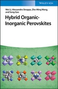 Cover: Hybrid Organic-Inorganic Perovskites - Wiley-VCH