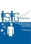 Cover: Potentiale des Einsatzes der k&uuml;nstlichen Intelligenz - ISIG
