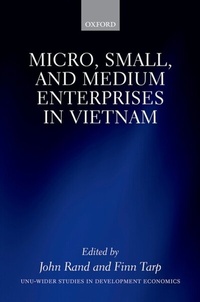 Abbildung von: Micro, Small, and Medium Enterprises in Vietnam - OUP eBook