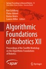 Cover: Algorithmic Foundations of Robotics XII - Springer