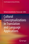 Cover: Cultural Conceptualizations in Translation and Language Applications - Springer