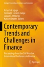 Cover: Contemporary Trends and Challenges in Finance - Springer