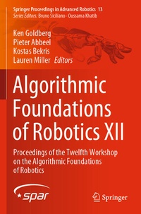 Enlarge image Cover: Algorithmic Foundations of Robotics XII - Springer
