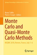 Cover: Monte Carlo and Quasi-Monte Carlo Methods - Springer